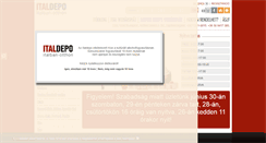 Desktop Screenshot of italdepo.hu